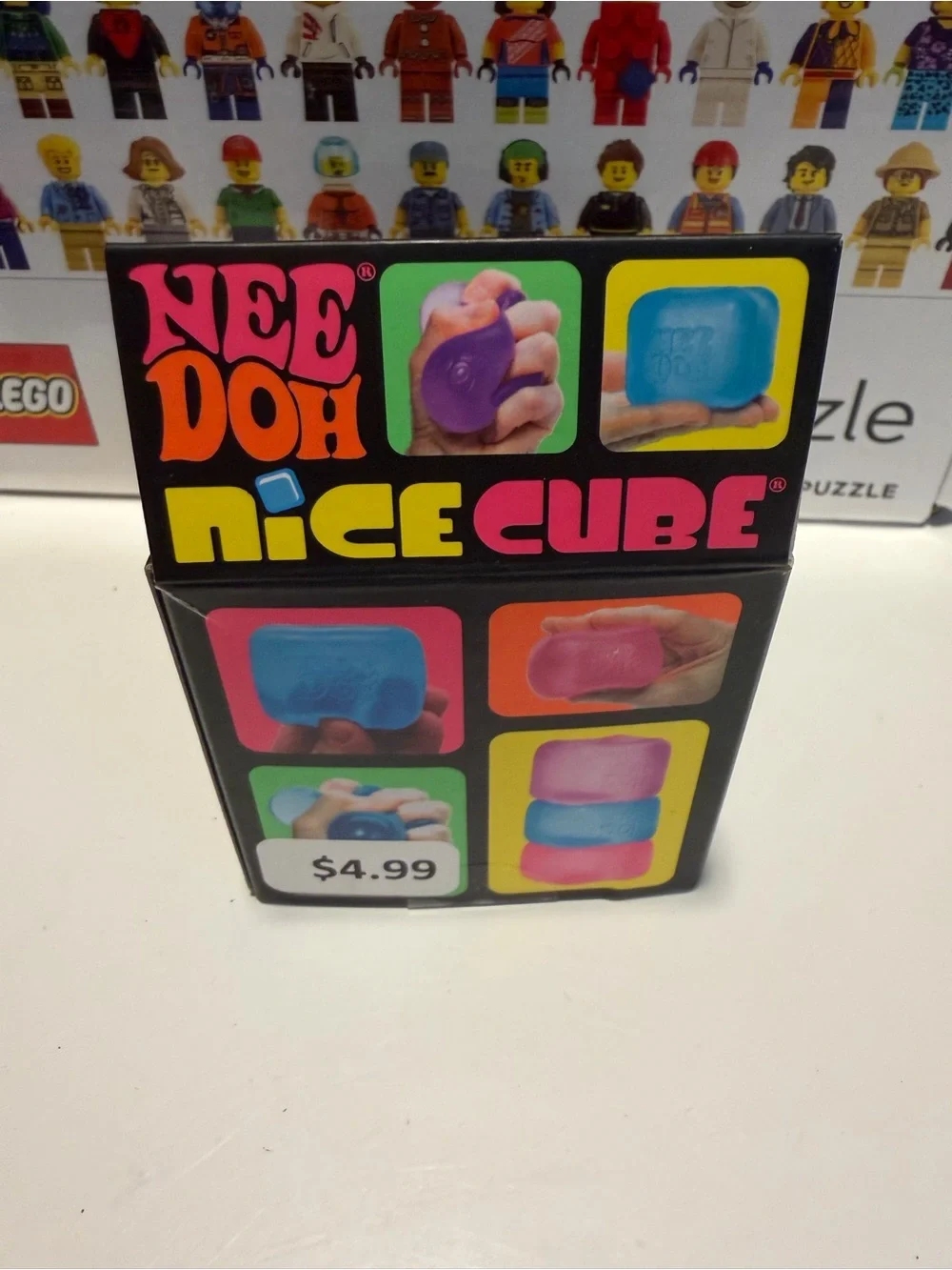 Nice Cube Squish Toy - Pink